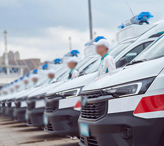 宜城市服务车队展示